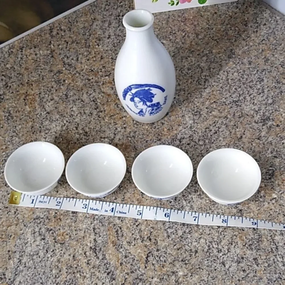Japanese Finest Sake and 4 Cups.